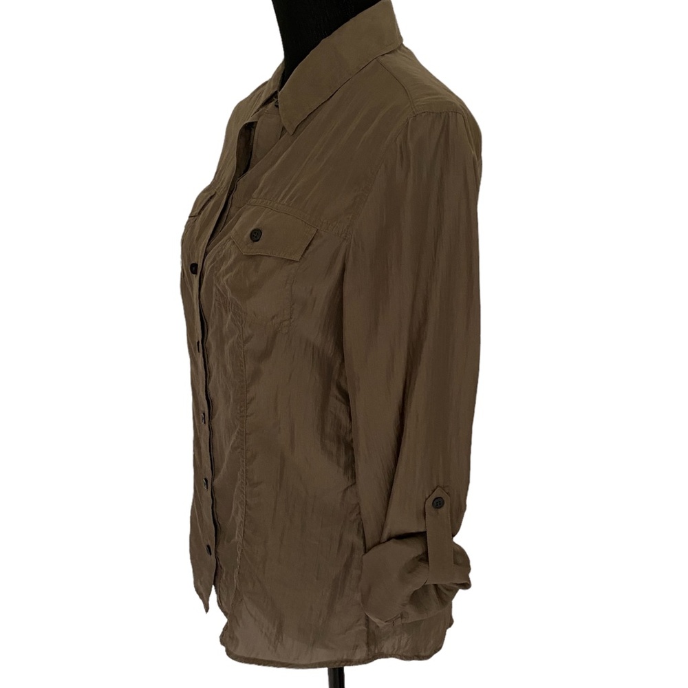 BANANA REPUBLIC Silk Blouse, Size Medium - Picture 3 of 8